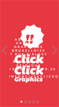 Mobile Screenshot of clickclickgraphics.com